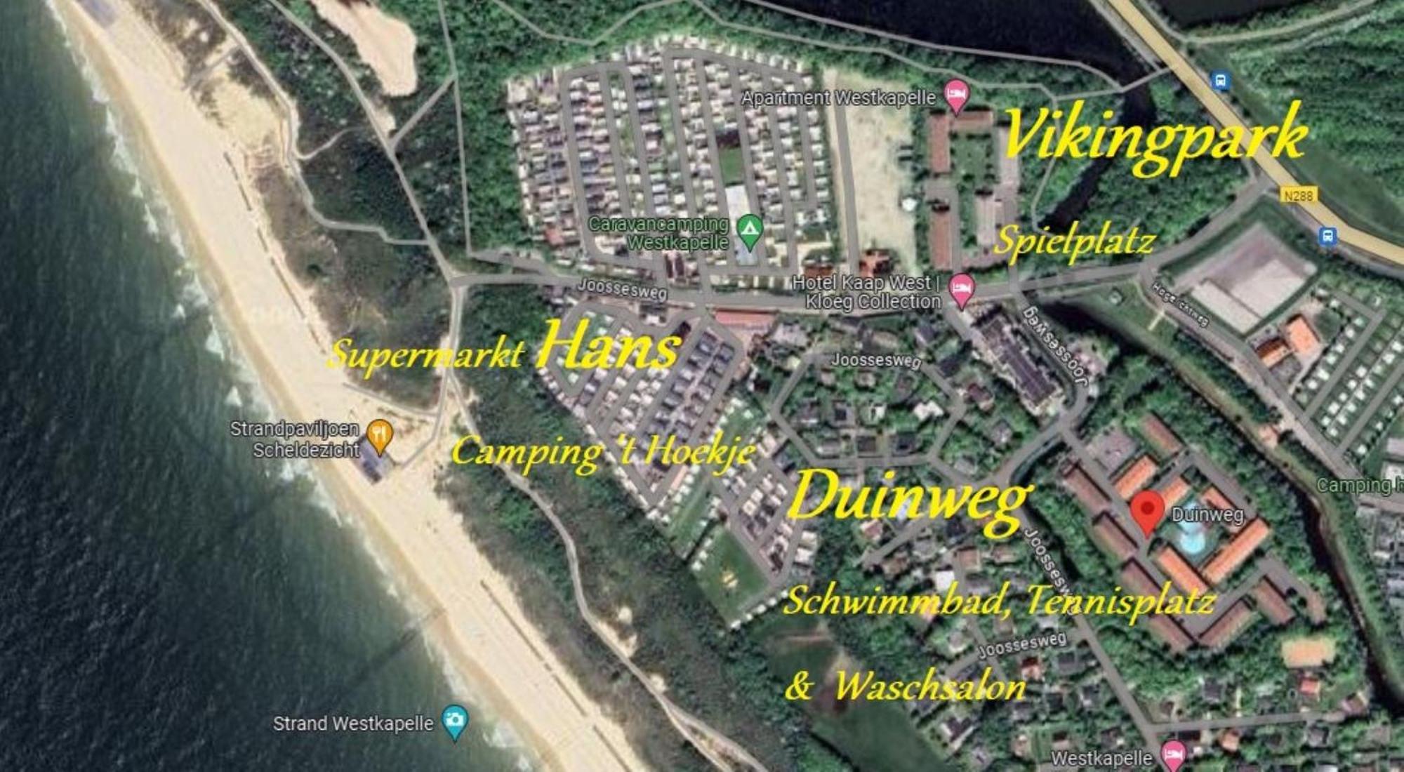 Branding Bed By The Sea Apartment Westkapelle Bagian luar foto